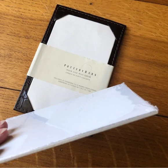 Note/Card Holder - Espresso Brown - Picture 3 of 8